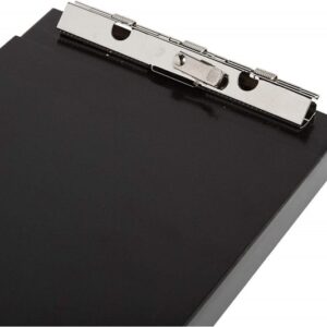 Saunders Black Recycled Aluminum Citation Holder – Eco-Friendly Office Supply, Corrosion Resistant, Lightweight Clipboard. Stationery Supplies