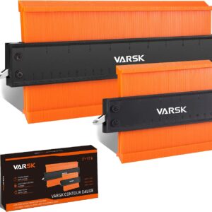 VARSK Contour Gauge (5+10 Inch Lock) Profile Tool, Unique Gifts for Dad, Birthday Gifts for Men, Tools for Men DIY Handyman, Home Improvement Woodworking Gadgets Tools