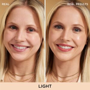IT Cosmetics CC+ Nude Glow Lightweight Foundation + Glow Serum with SPF 40 – With Niacinamide, Hyaluronic Acid & Green Tea Extract – 1.08 fl oz