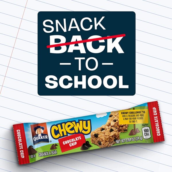 Quaker Chewy Granola Bars, Chewy & Dipps Variety Pack, 58 Count - Image 7
