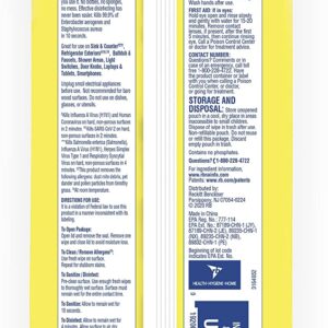 Lysol Disinfectant Handi-Pack Wipes, Multi-Surface Antibacterial Cleaning Wipes, for Disinfecting and Cleaning, Lemon and Lime Blossom, 480 Count (Pack of 6)